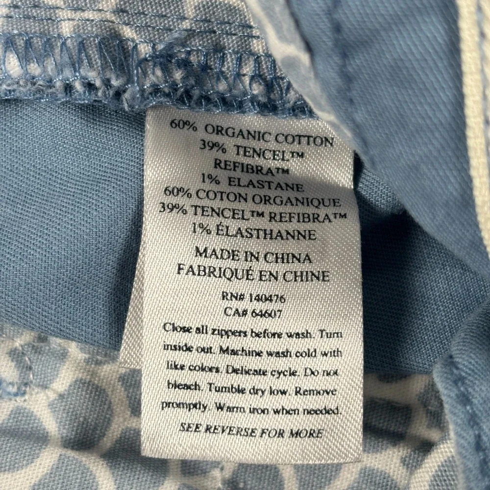Faherty Shorts Mens 32 Blue Movement Chino Organic Cotton Stretch Refibra Casual